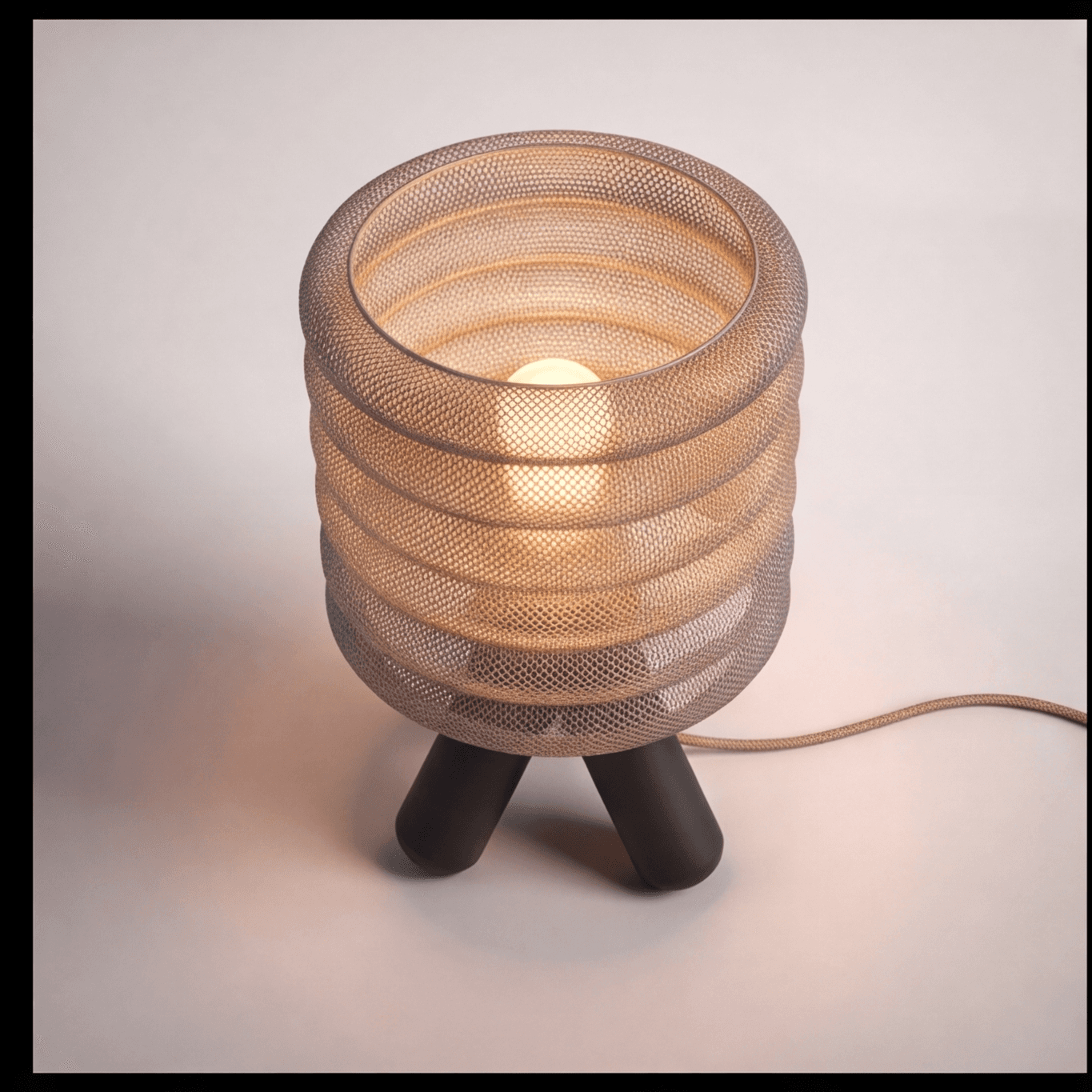 Lampe Bohème — Lampes de table mis en situation dans un intérieur contemporain, fabrication artisanale française