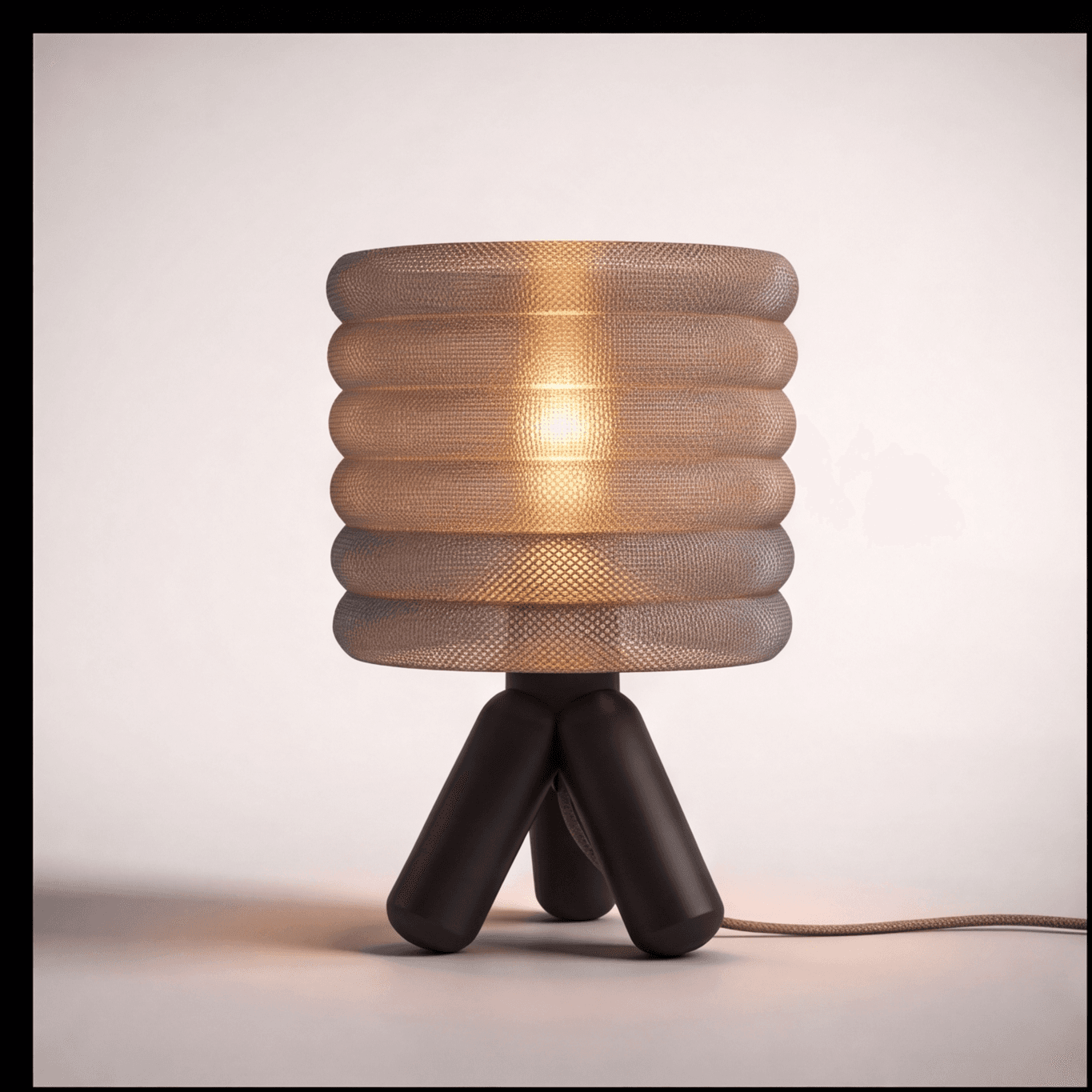 Lampe Bohème — Lampes de table mis en situation dans un intérieur contemporain, fabrication artisanale française